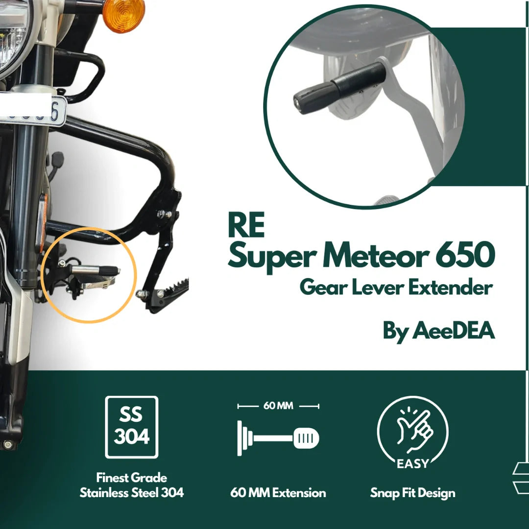 Super Meteor 650 - Toe Shifter Extender