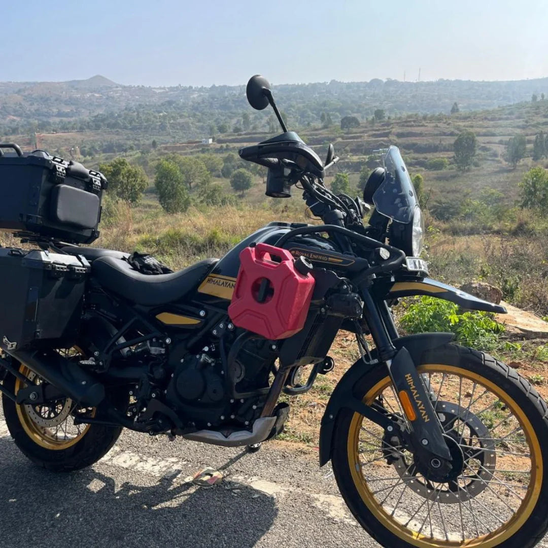 Himalayan 450 Soft Bag Jerry Can( Fuel Can) Holder