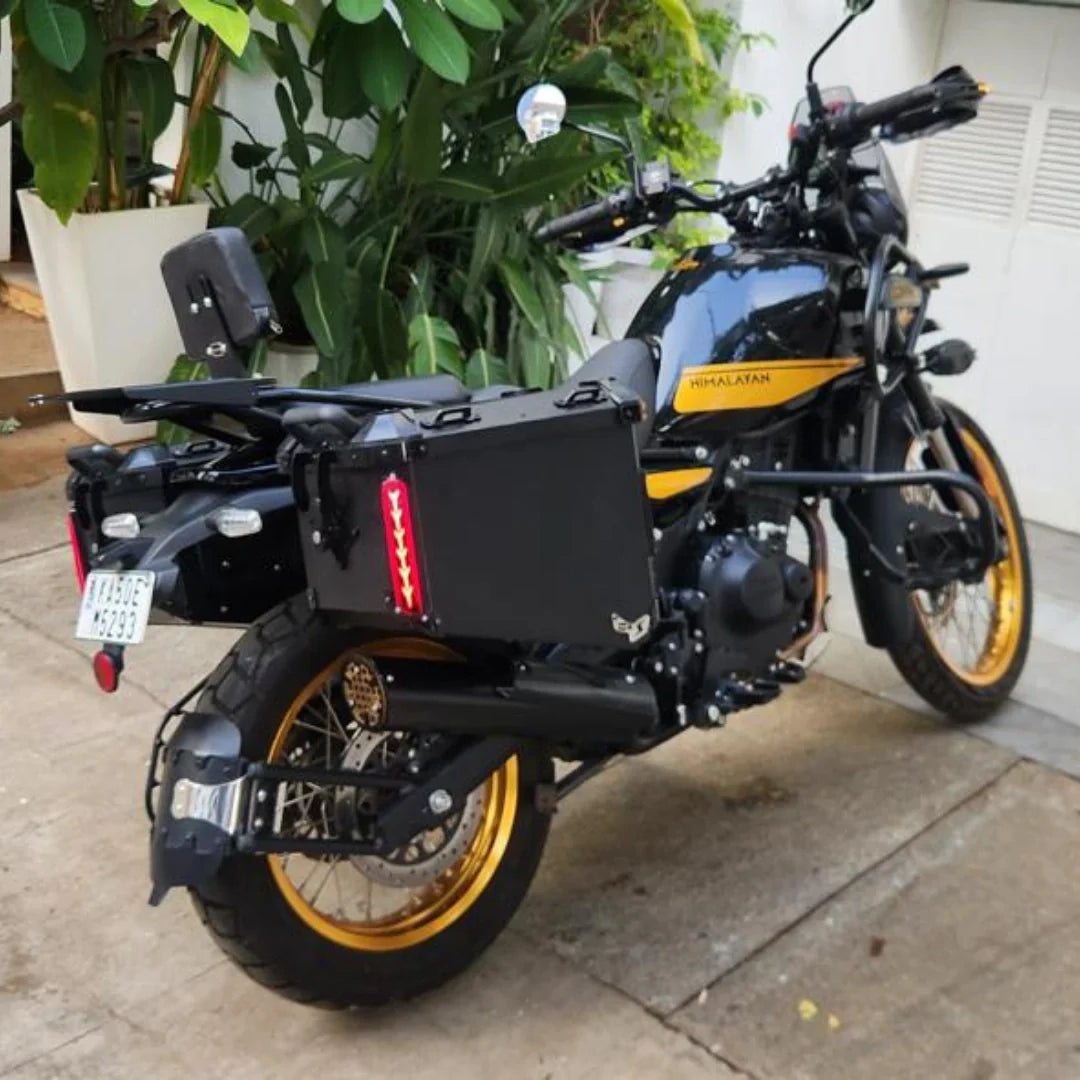 Himalayan 450 - Storm Aluminum Side Panniers