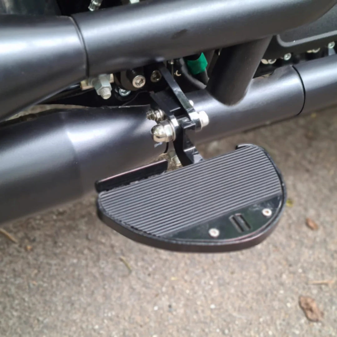 Pillion Footboard (Mini) - Chrome Detail Edition