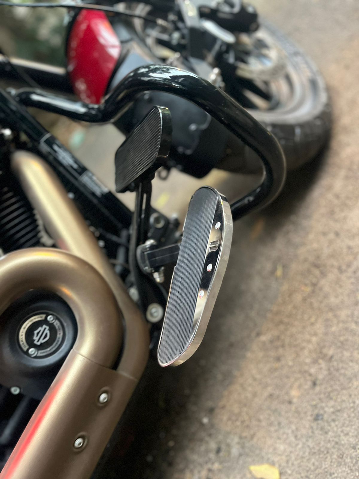 Rider Footboards(For Forward Foot Controls)- Chrome Edition
