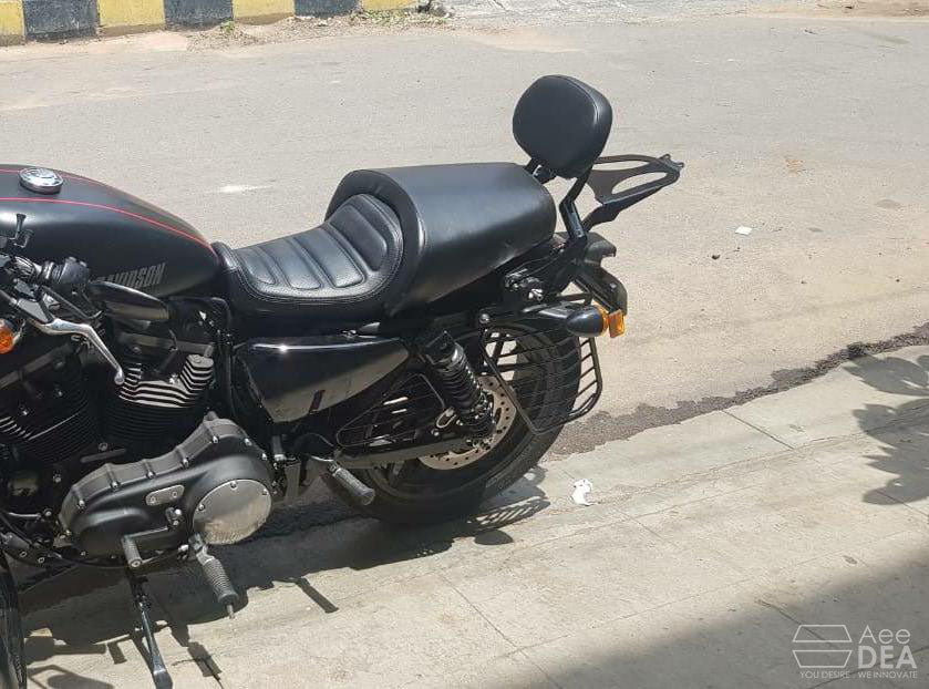 Sportster 48 – Rider Pillion Backrest