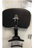 Sportster 48 – Rider Backrest(Snap on bike frame)