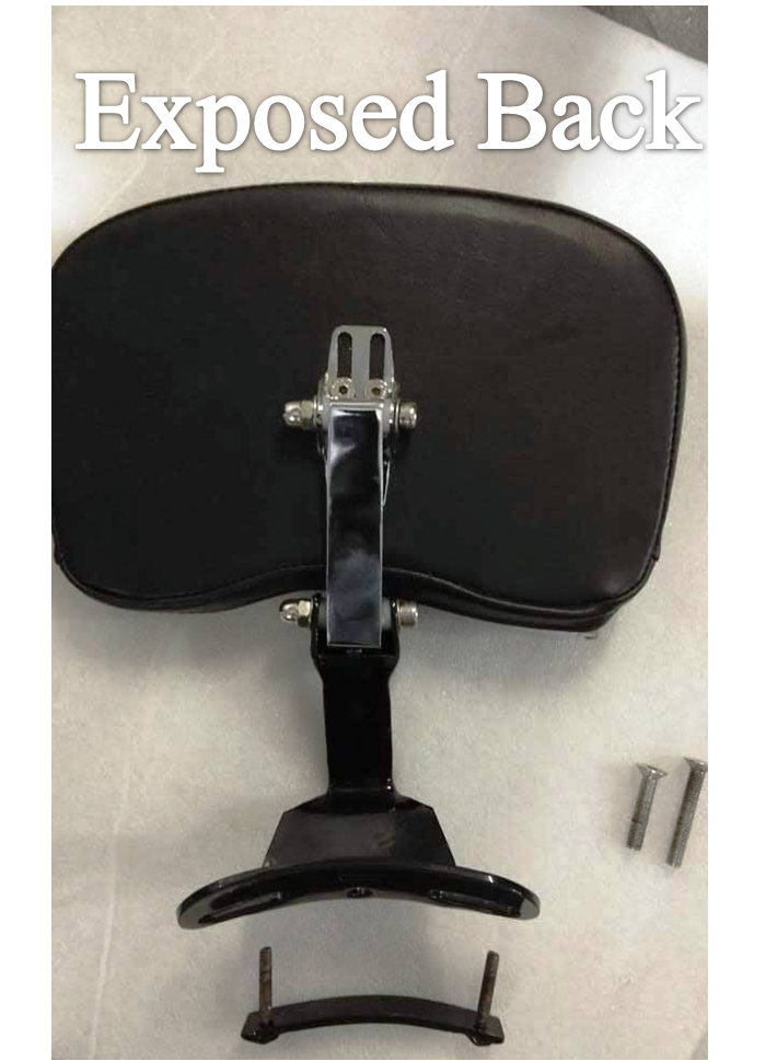 Sportster 48 – Rider Backrest(Snap on bike frame)