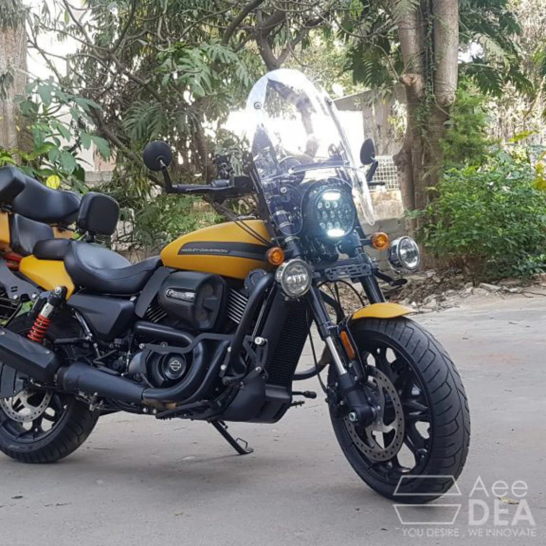 Street Rod - Fully Adjustable Windshield - Split Tall Type