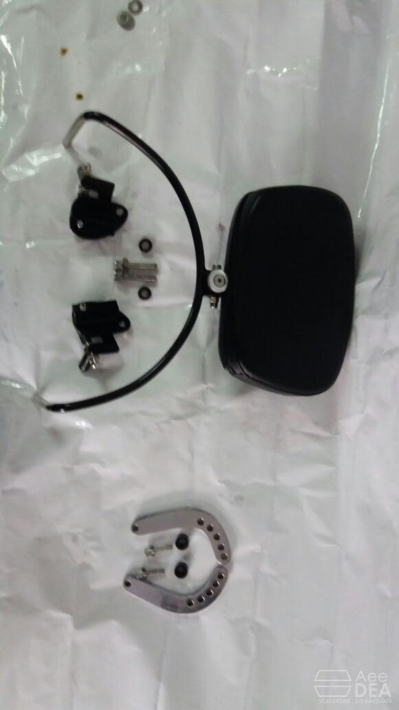 Sportster 48 – Rider Backrest(Snap on bike frame)