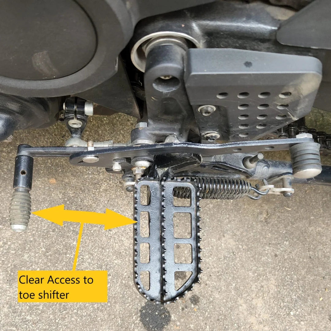 Pan America - High Grip Wide Rider Footpegs