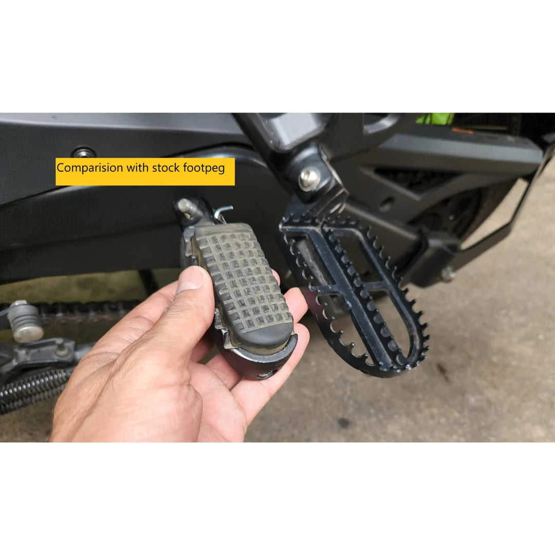 Pan America - High Grip Wide Pillion Footpegs