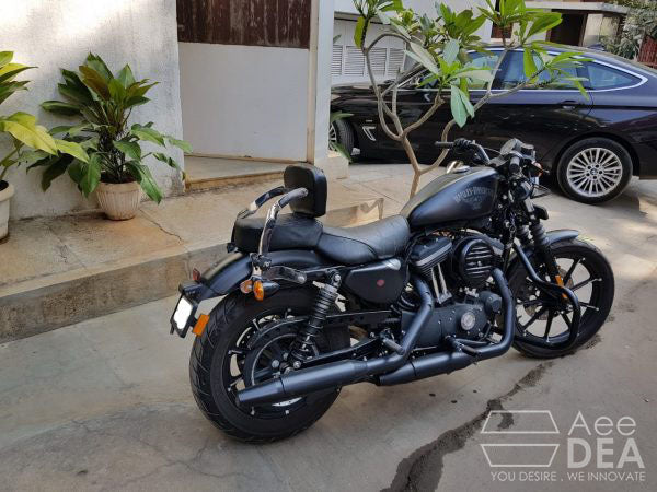Iron 883 – Rider Pillion Backrest