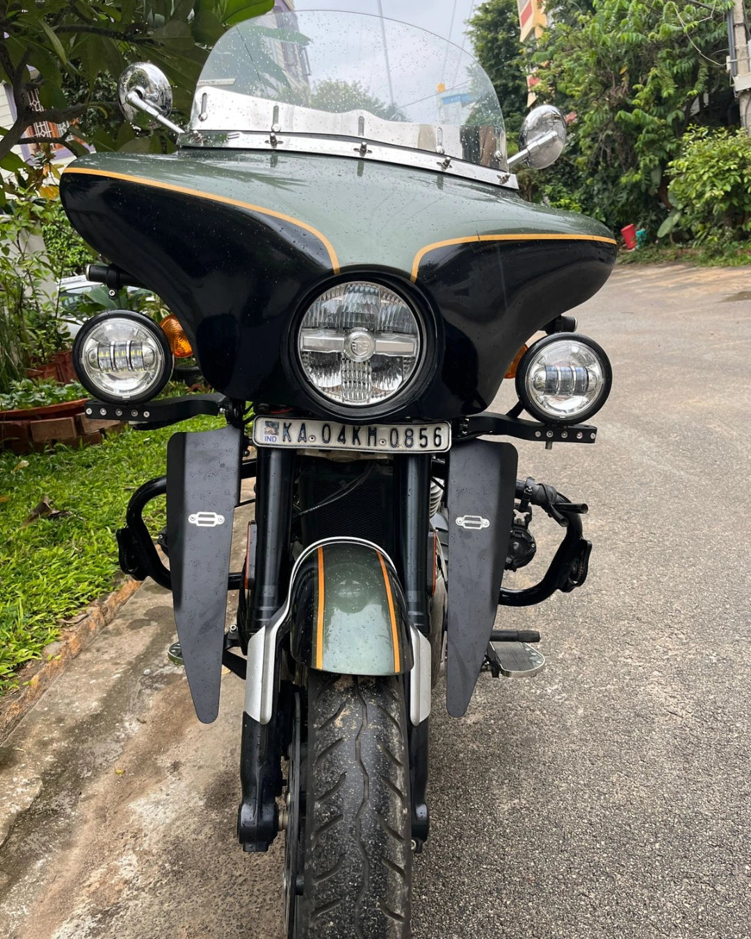 Super Meteor 650 - Wind Deflectors