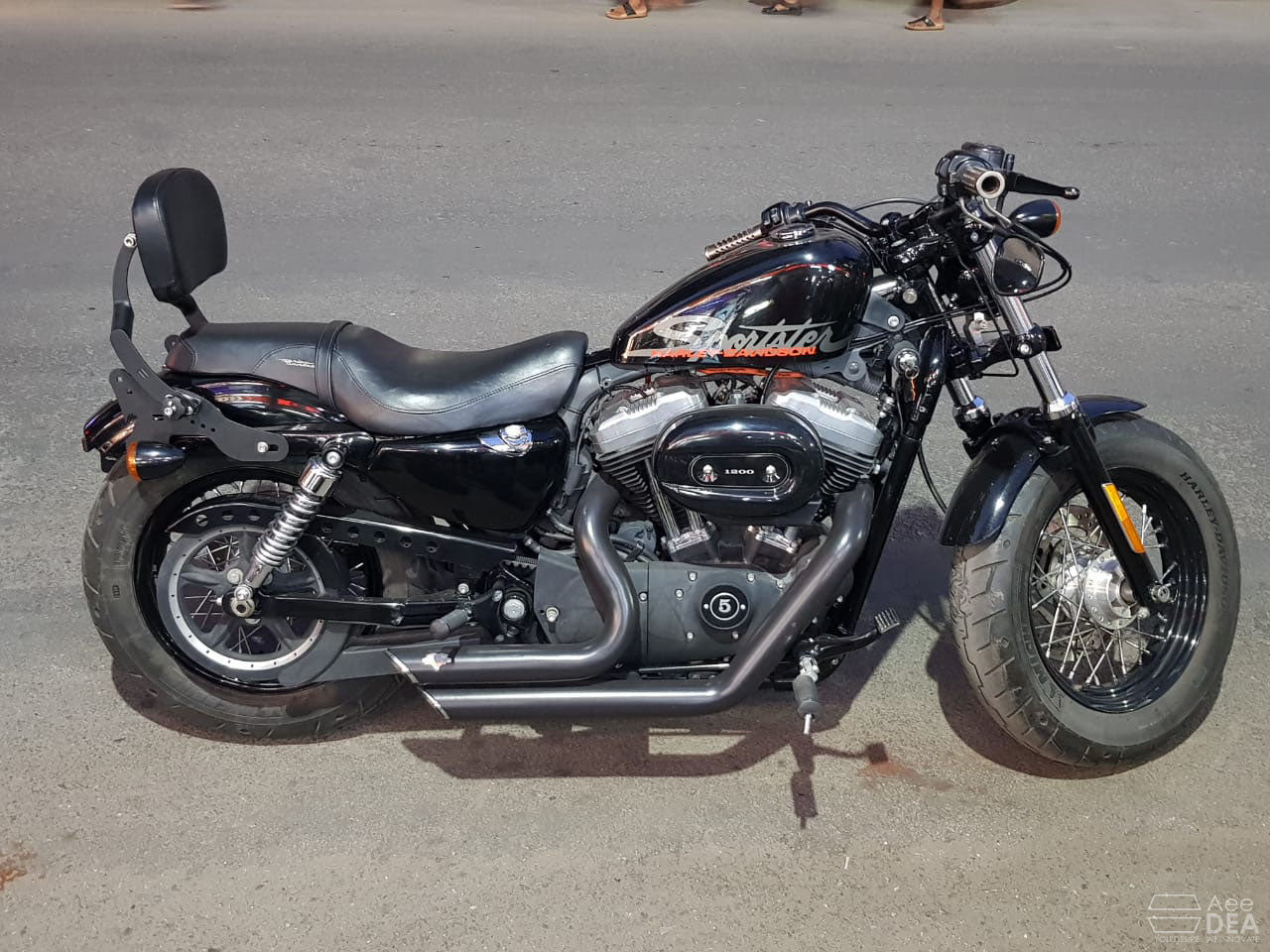 Sportster 48 – Rider Pillion Backrest