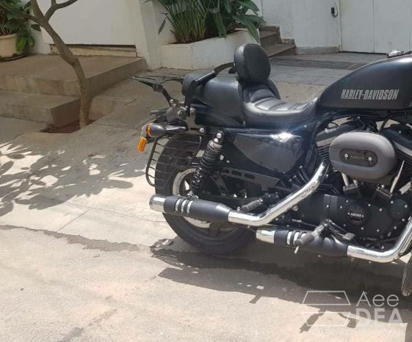 Iron 883 – Rider Pillion Backrest