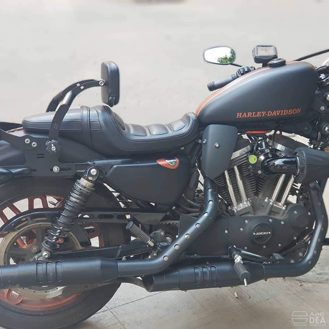 Roadster 1200 – Rider Pillion Backrest