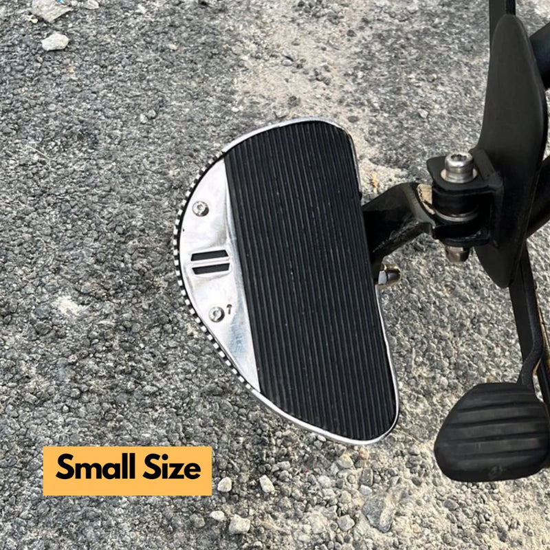 Super Meteor 650 footboards comfort