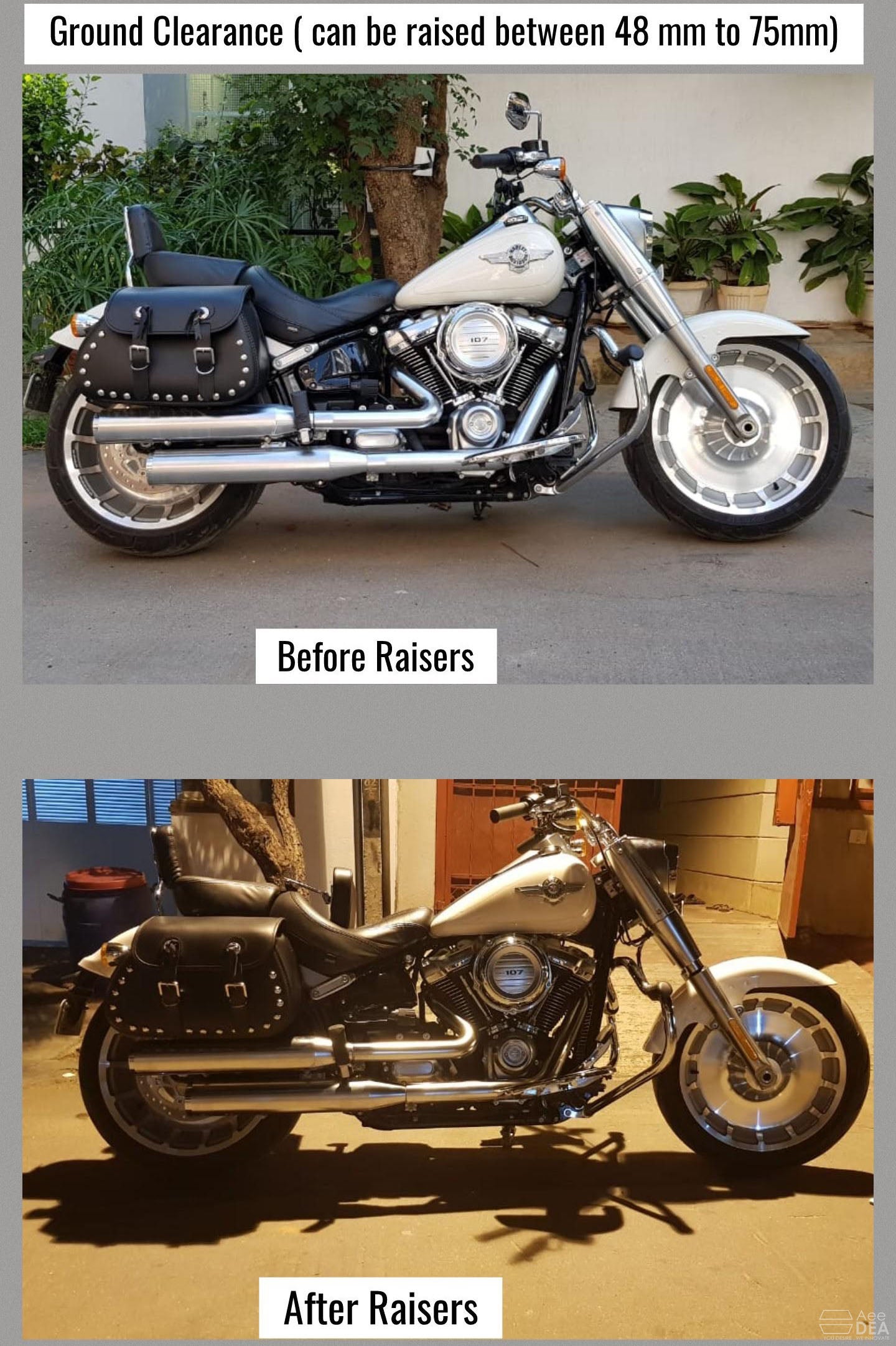 Variable Height Bike Raiser- IRON 883