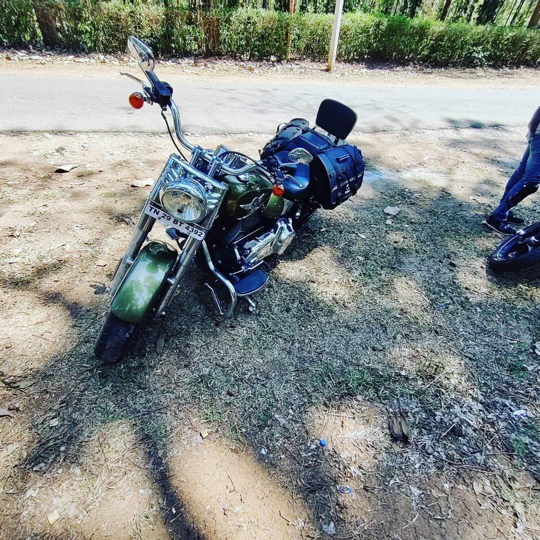 Fatboy Pre 2018 – Moustache Type Engine Guard/ Crash Guard