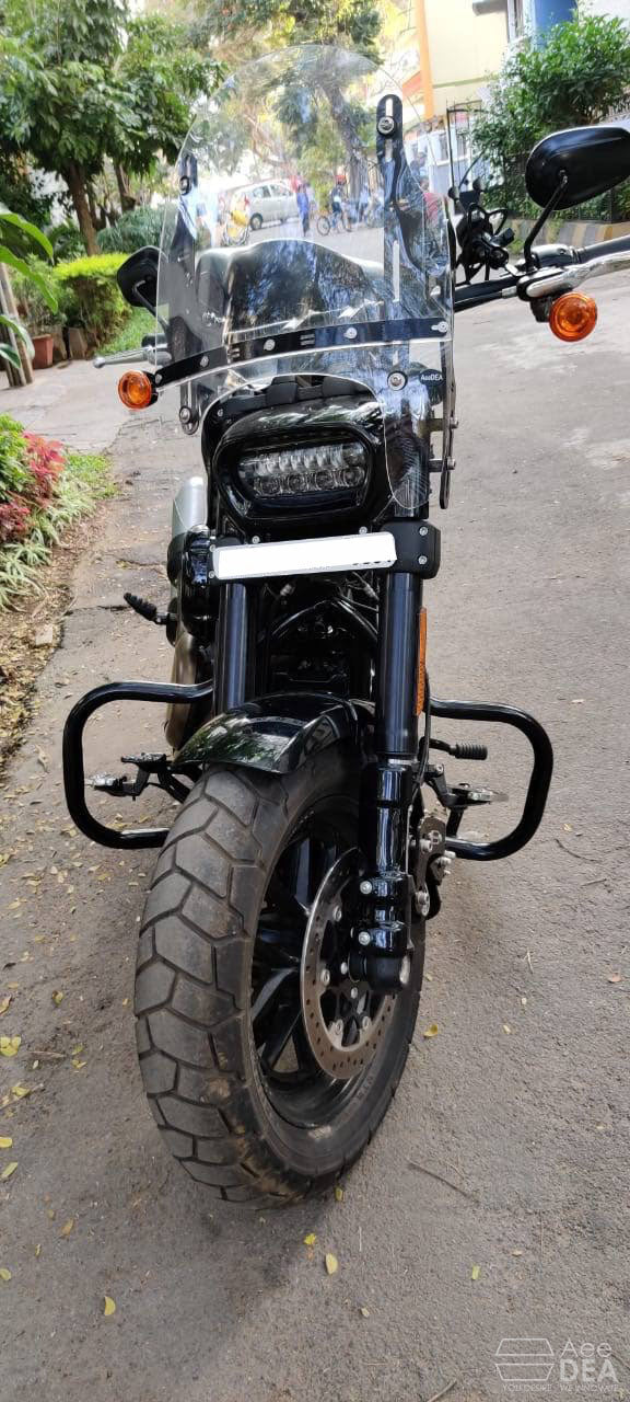 Fatbob 2018 – Moustache Type Engine Guard/ Crash Guard