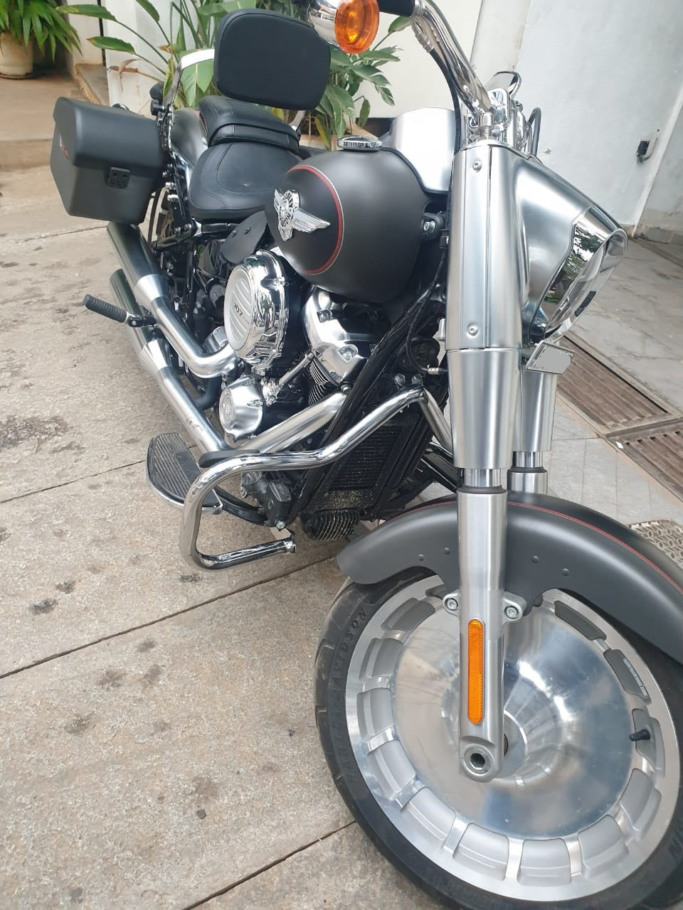 Fatboy 2018- Moustache Engine guard/Crash guard