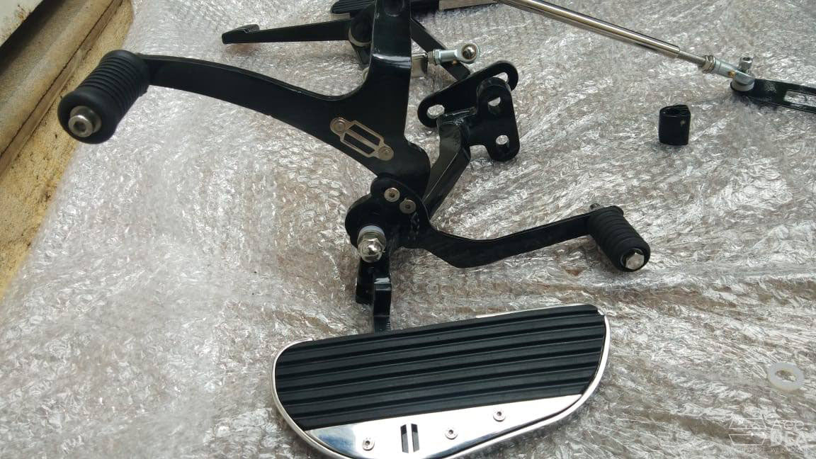 Rider Footboards(For Forward Foot Controls)- Chrome Edition