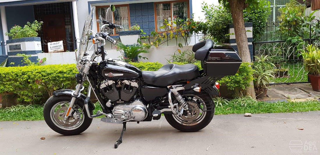 Custom 1200 – Touring Top Box