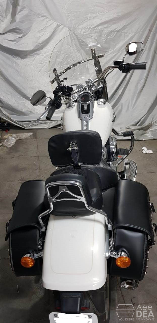 Fatboy 2018 – Fully Adjustable Windshield – Wide Type