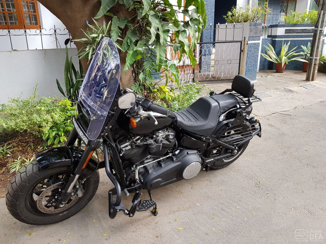 Fatbob 2018 – Rider Pillion Backrest
