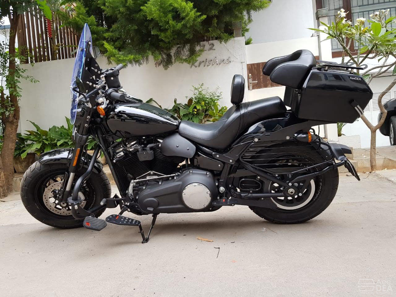 Fatbob 2018 – Moustache Type Engine Guard/ Crash Guard