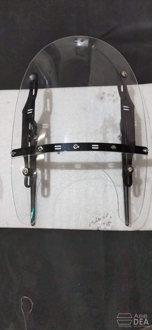 Sportster 48 – Fully Adjustable Windshield – Split Tall Type