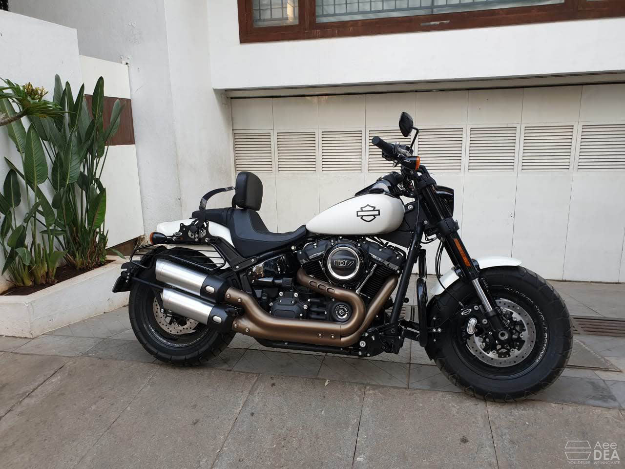 Fatbob 2018 – Rider Pillion Backrest