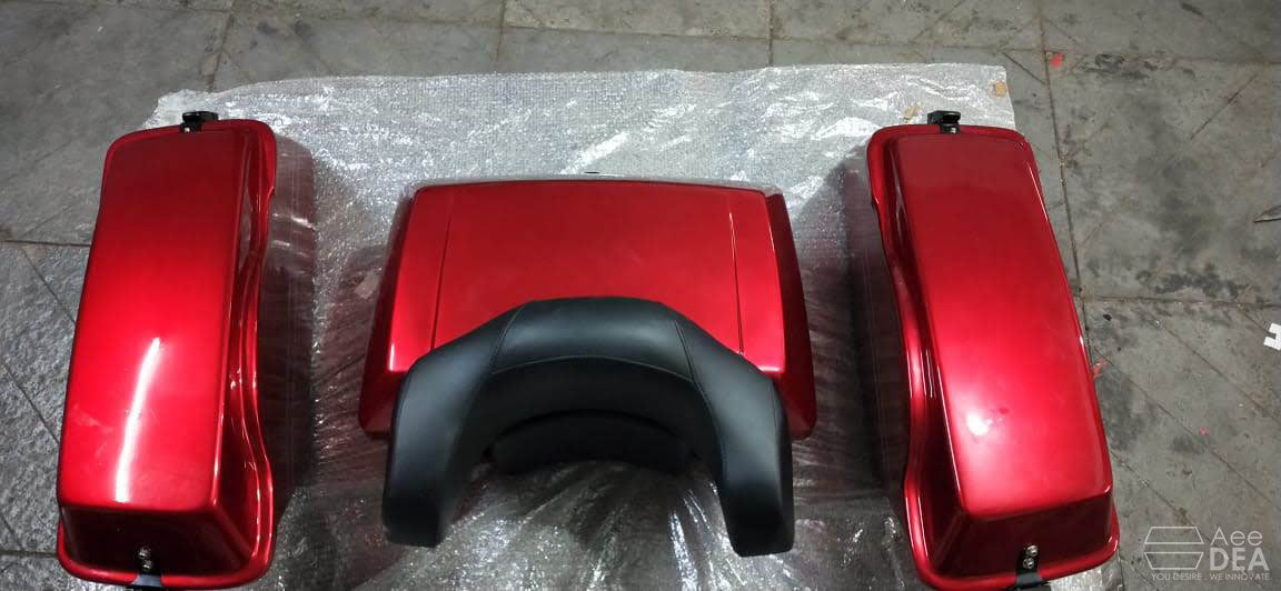Custom 1200 – Side Panniers