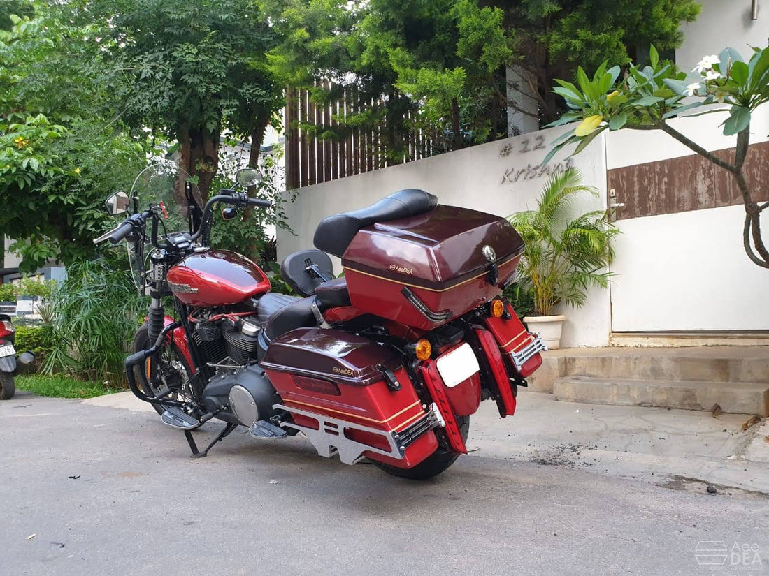 Street Bob 2018- Side Panniers