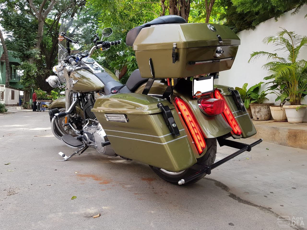 Fatboy Pre 2018 – Touring Top Box