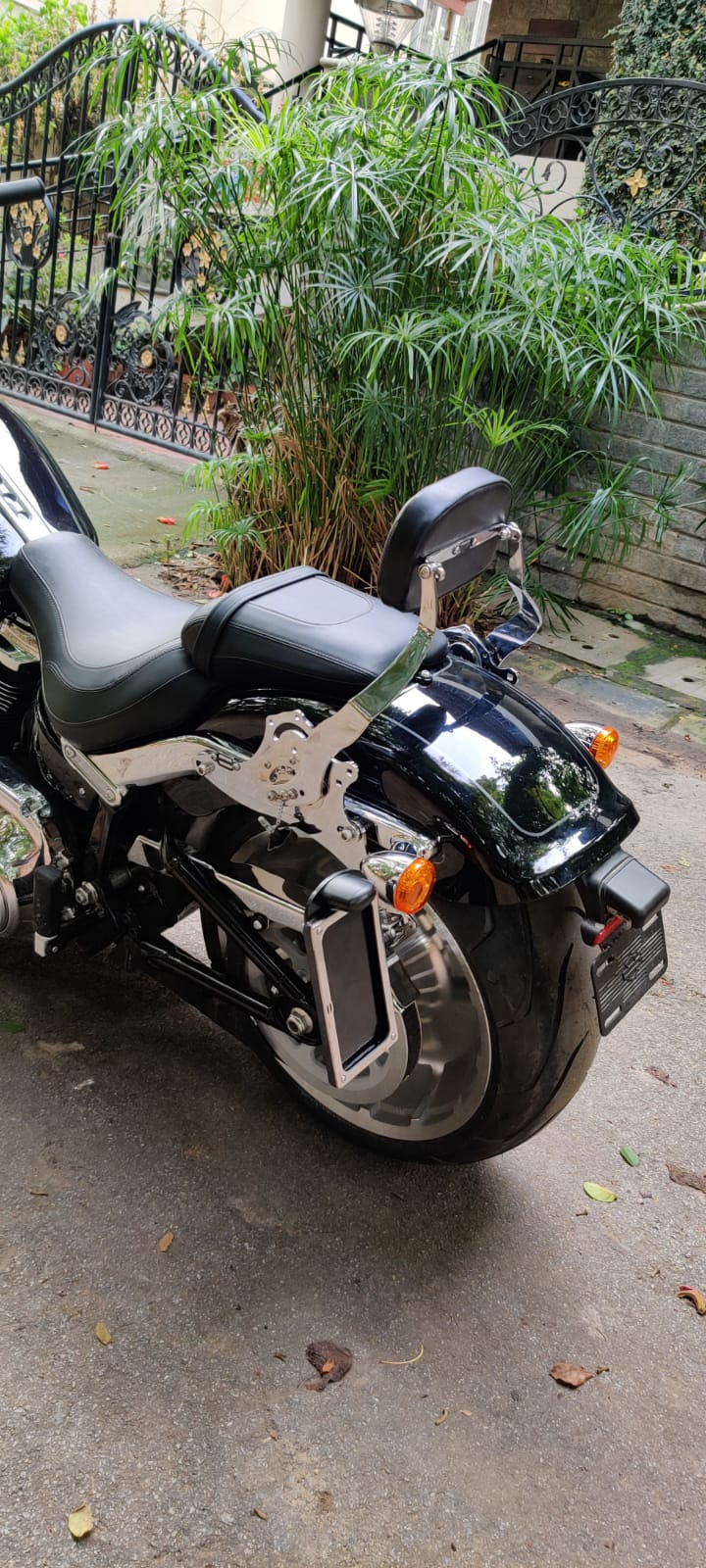 Fatboy 2018 & post – Rider Pillion Backrest