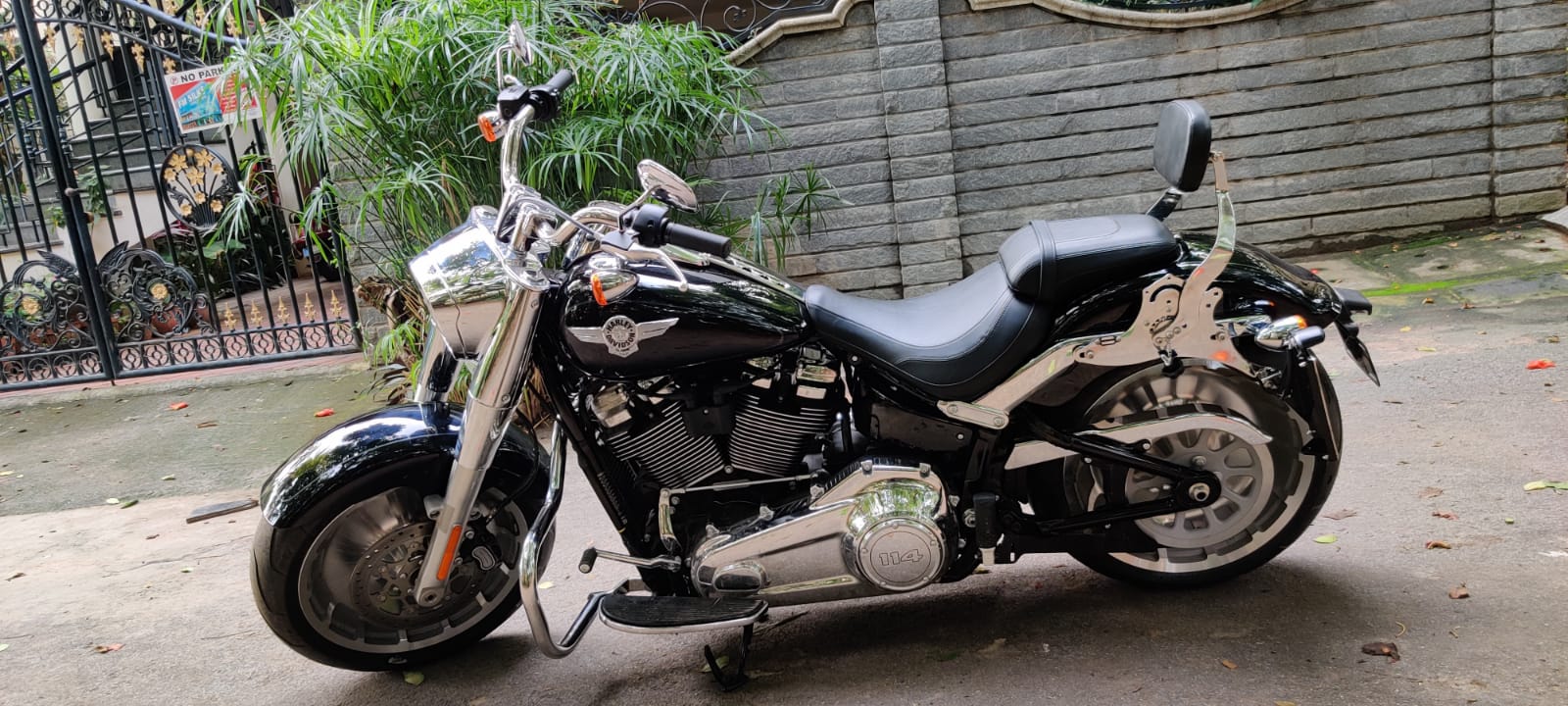 Fatboy 2018 & post – Rider Pillion Backrest