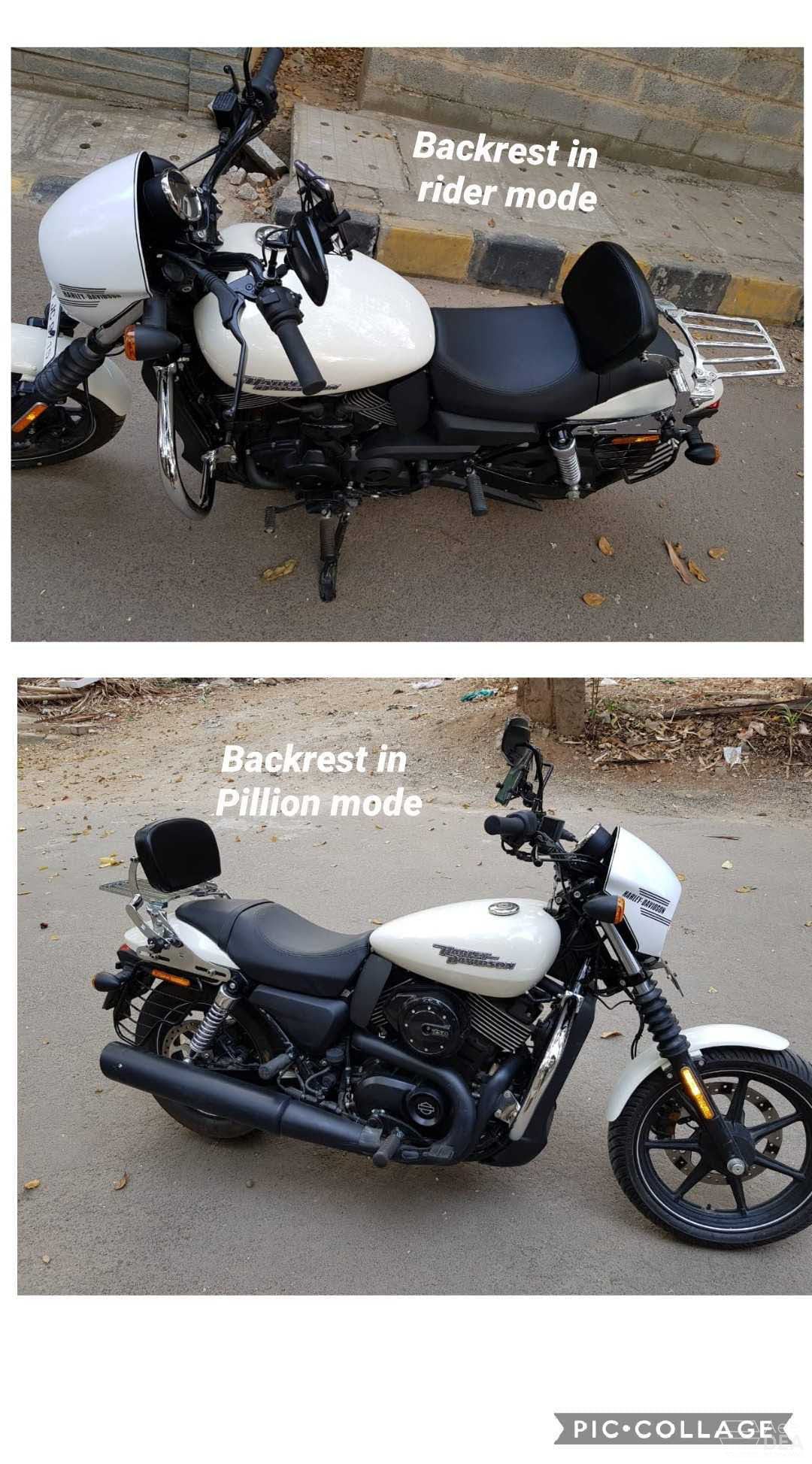 Roadster 1200 – Rider Pillion Backrest