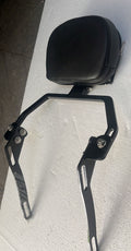 Street bob 2018- Rider Backrest (Snap on bike frame)