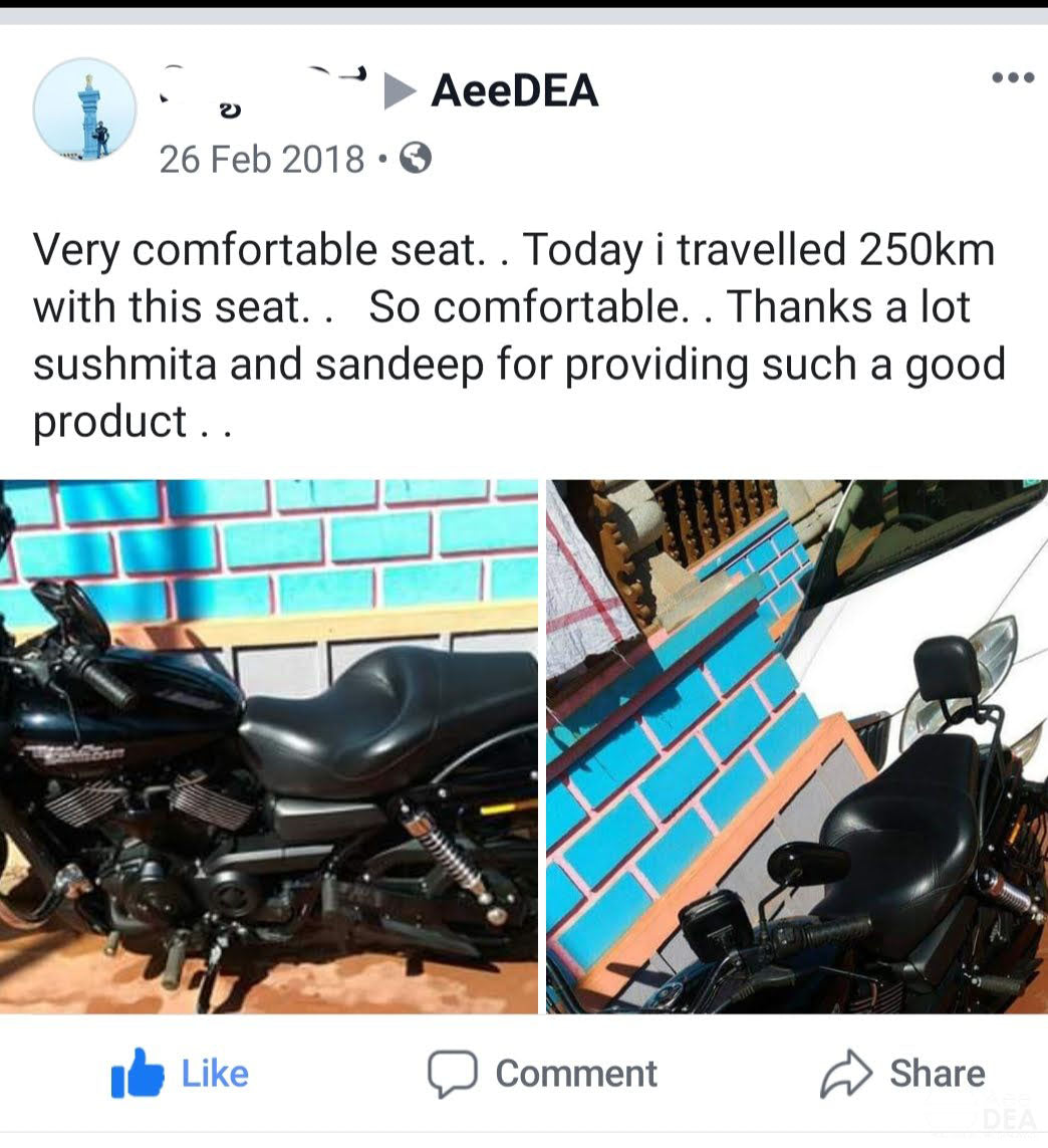 Street Bob 2018- Deep Resting Full Seat