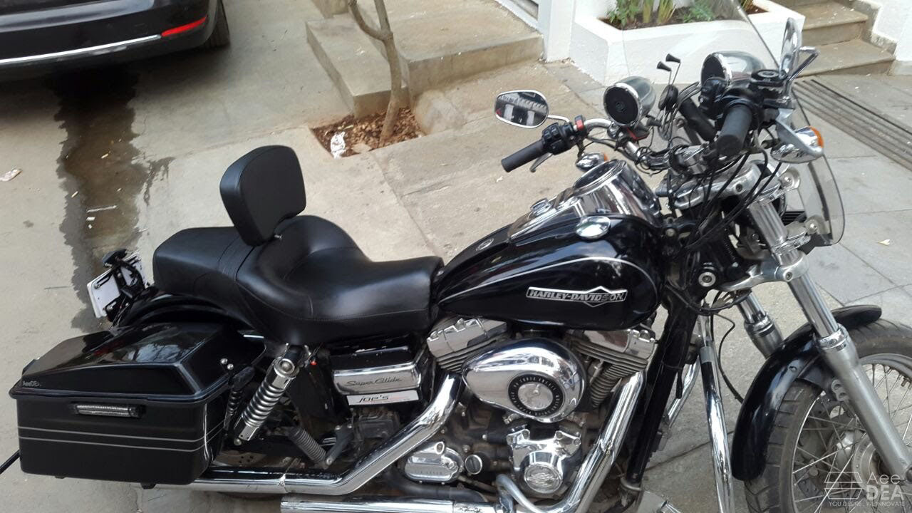 Custom 1200 – Full Seat Optional Rider Backrest