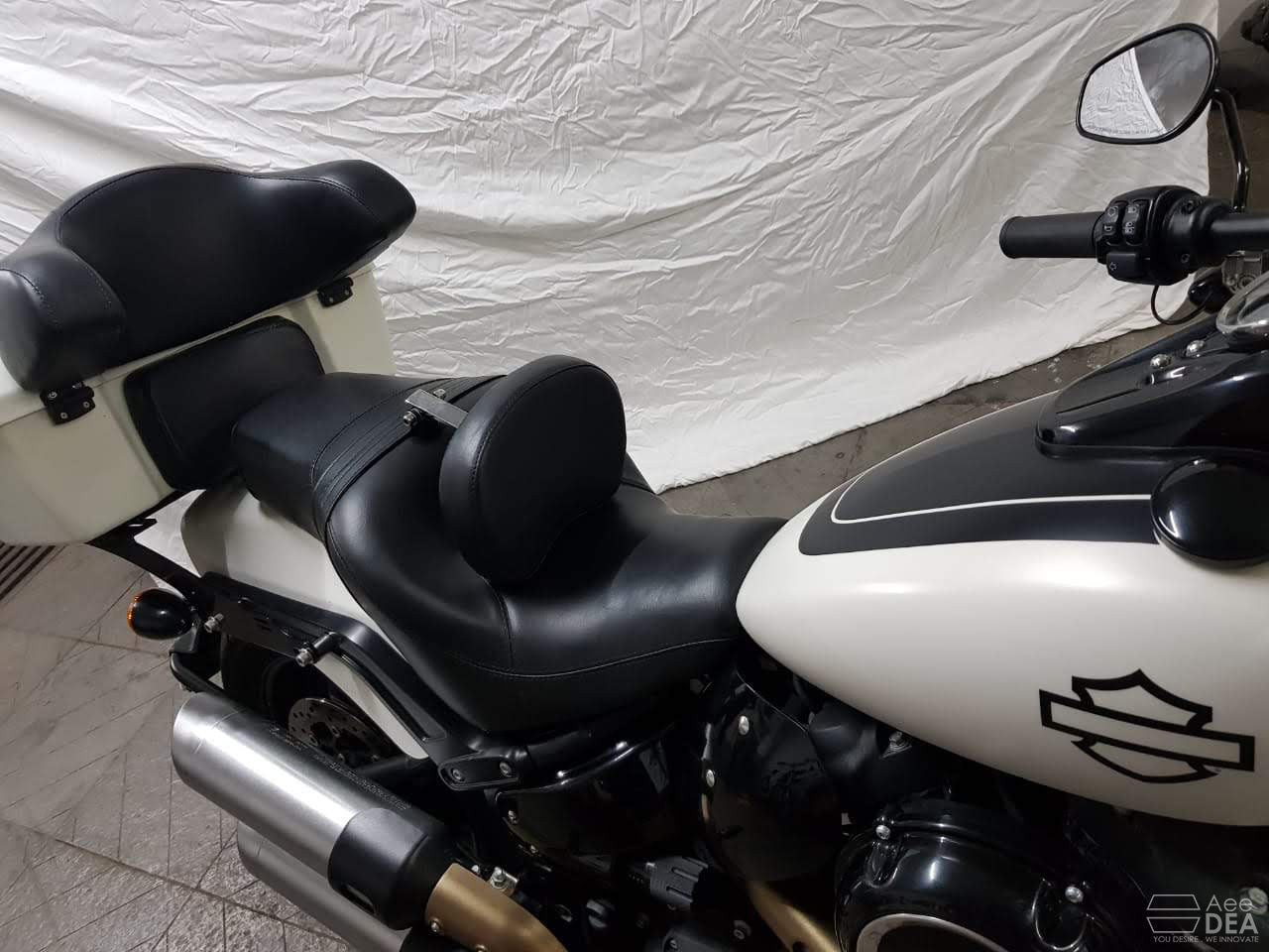 Fatbob 2018 – Full Seat Optional Rider Backrest