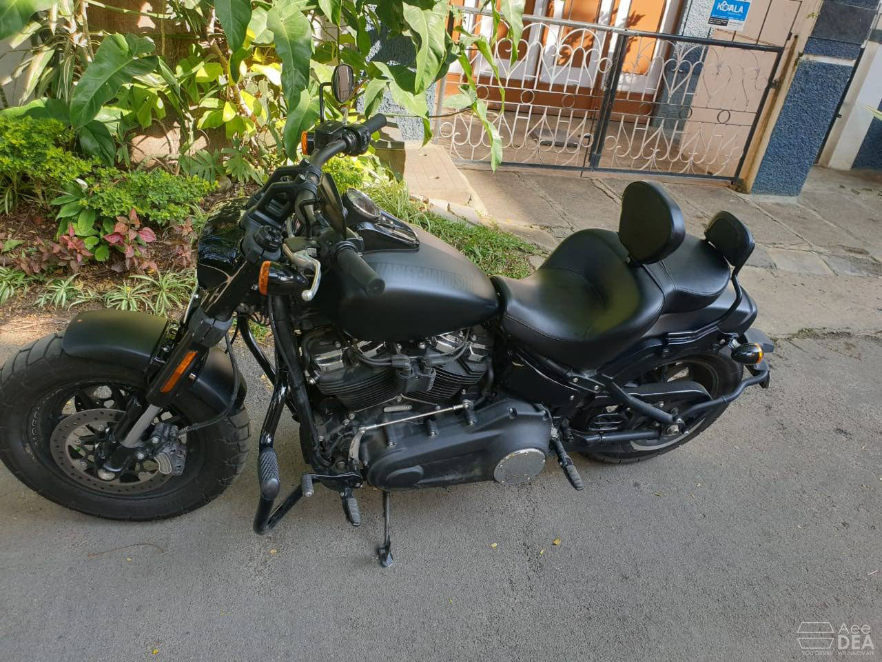 Fatbob 2018 – Full Seat Optional Rider Backrest