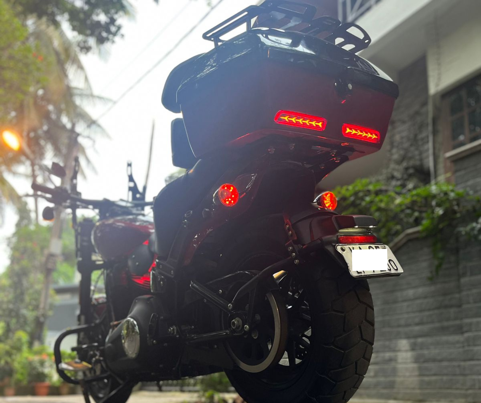 Rear Mudslinger- Fatbob 2018 and post