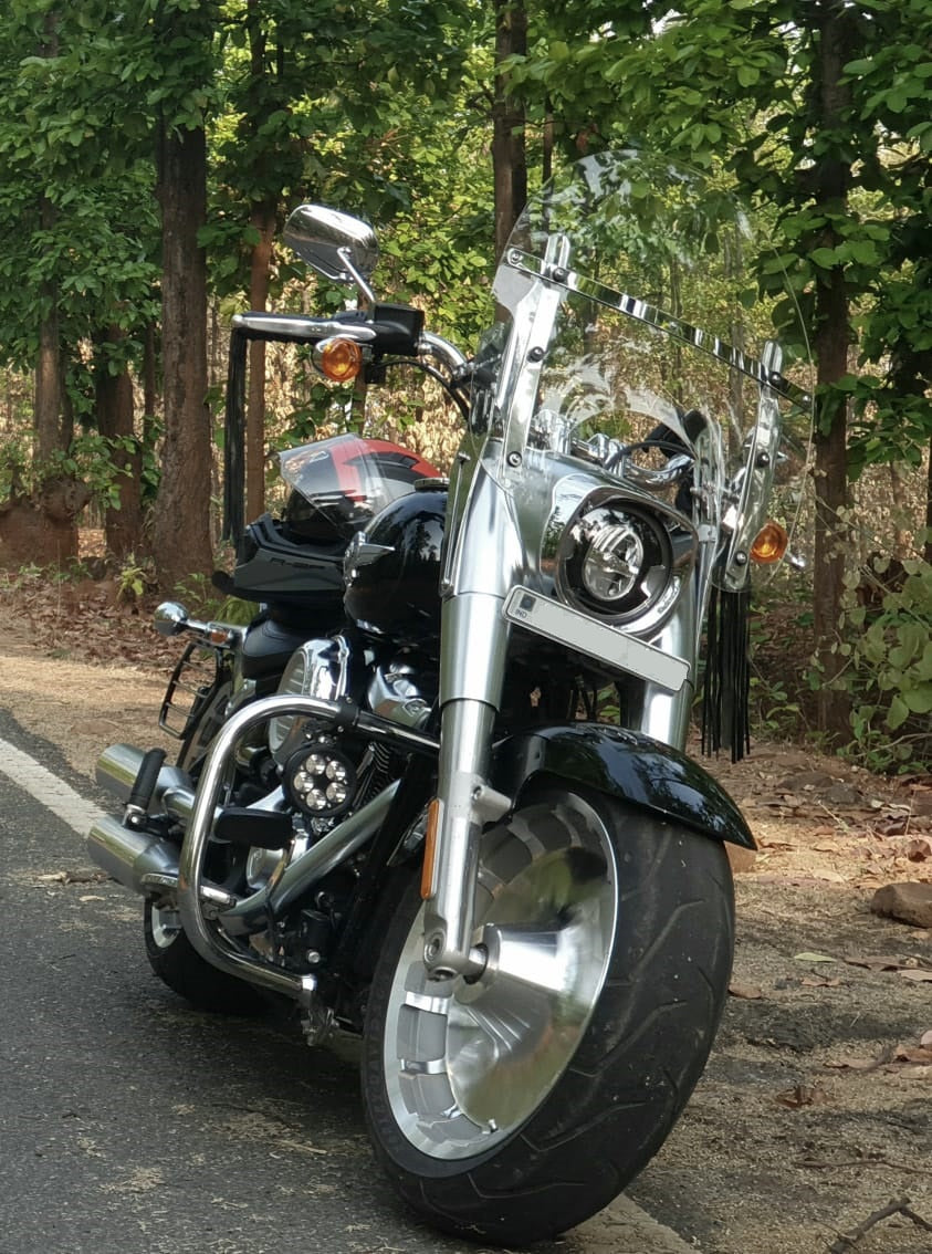 Fatboy 2018 – Fully Adjustable Windshield – Wide Type