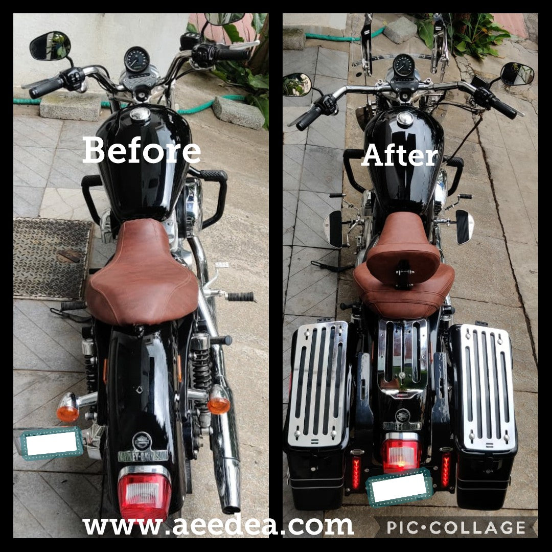 Custom 1200 – Side Panniers
