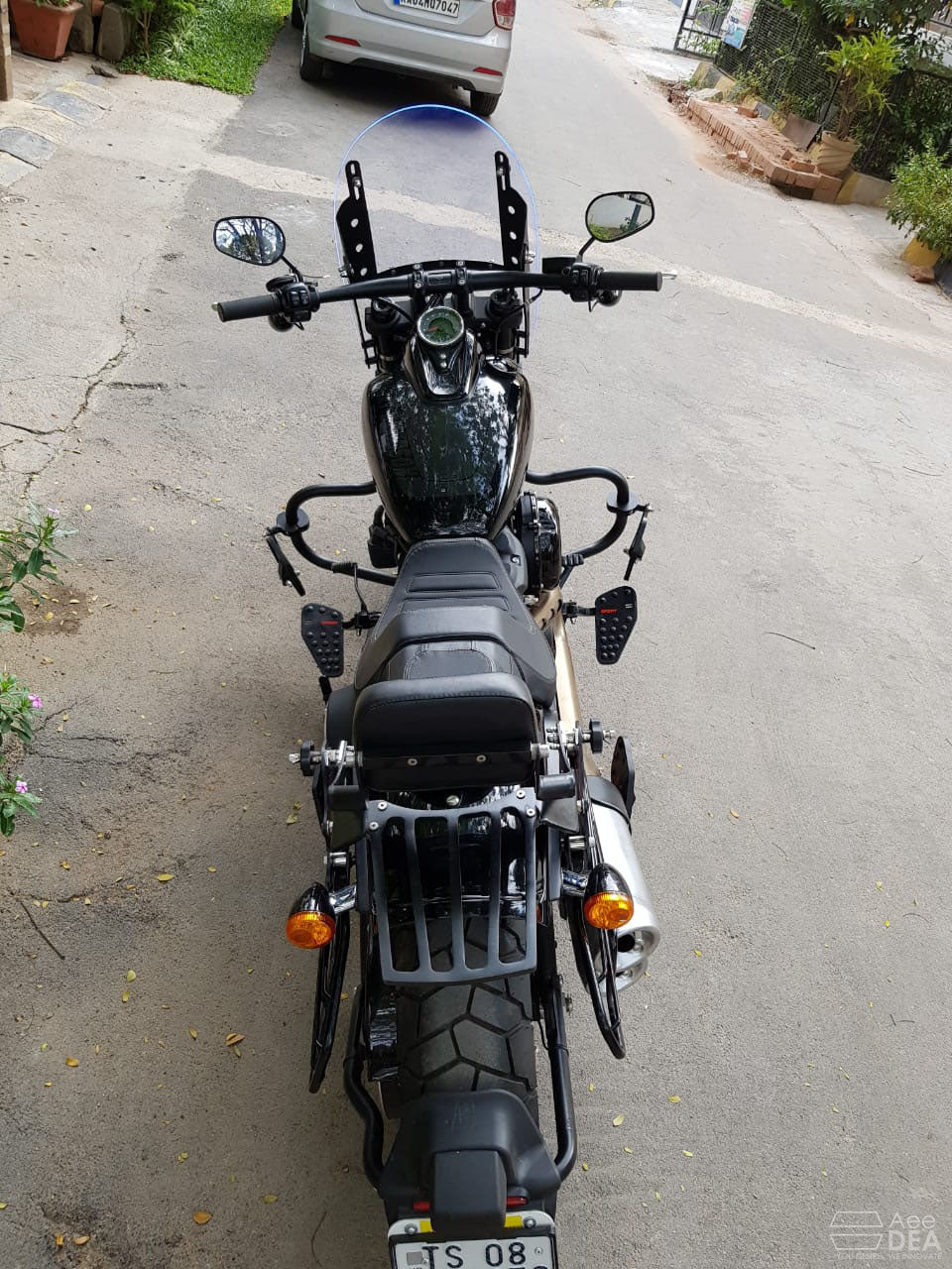 Fatbob 2018 – Rider Pillion Backrest