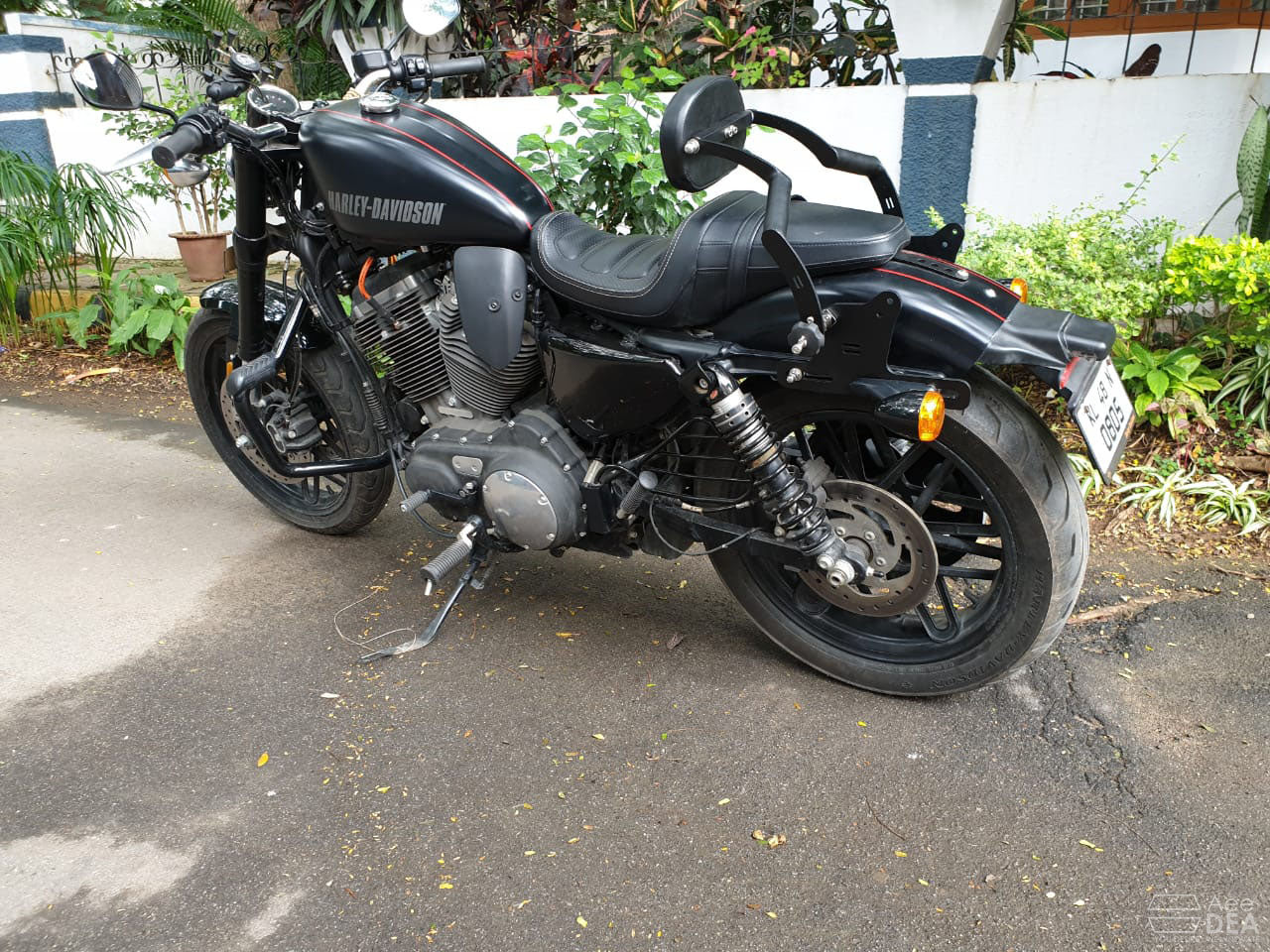 Roadster 1200 – Rider Pillion Backrest