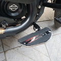 Custom forward control rider footboards by AeeDEA
