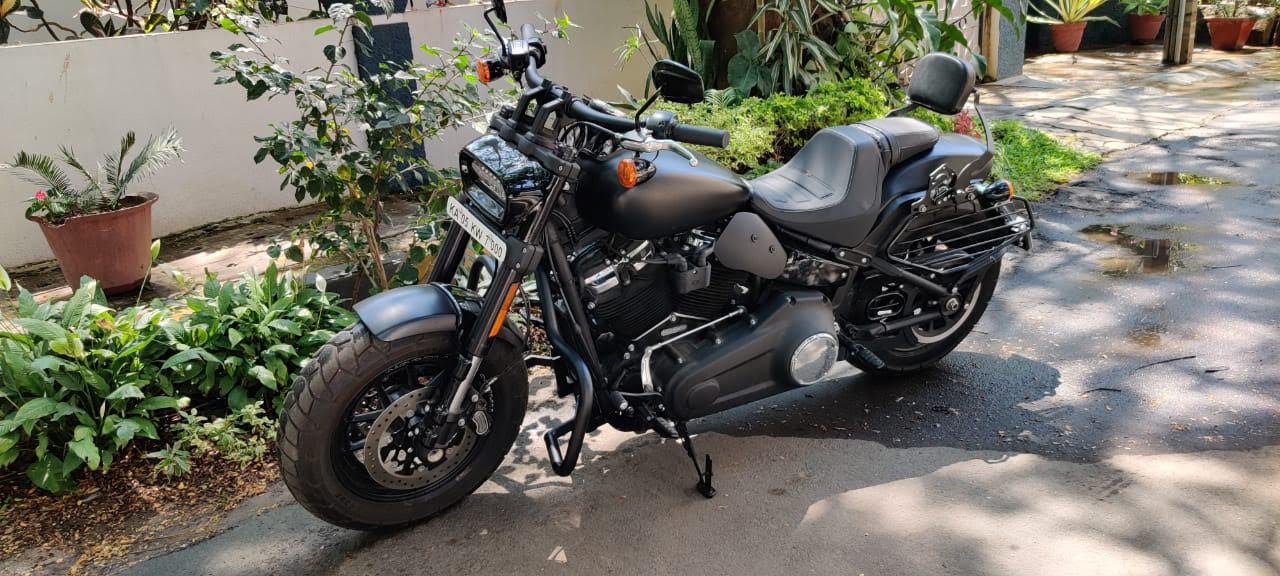 Fatbob 2018 – Rider Pillion Backrest