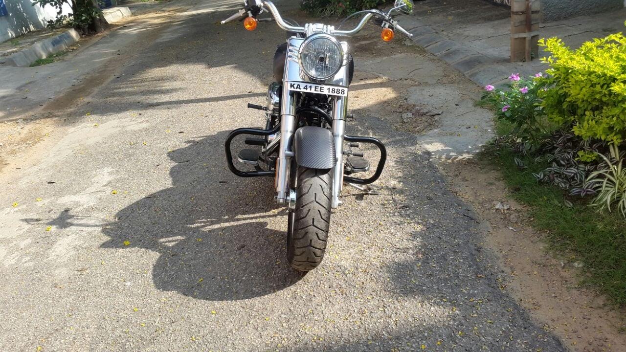 Fatboy Pre 2018 – Moustache Type Engine Guard/ Crash Guard