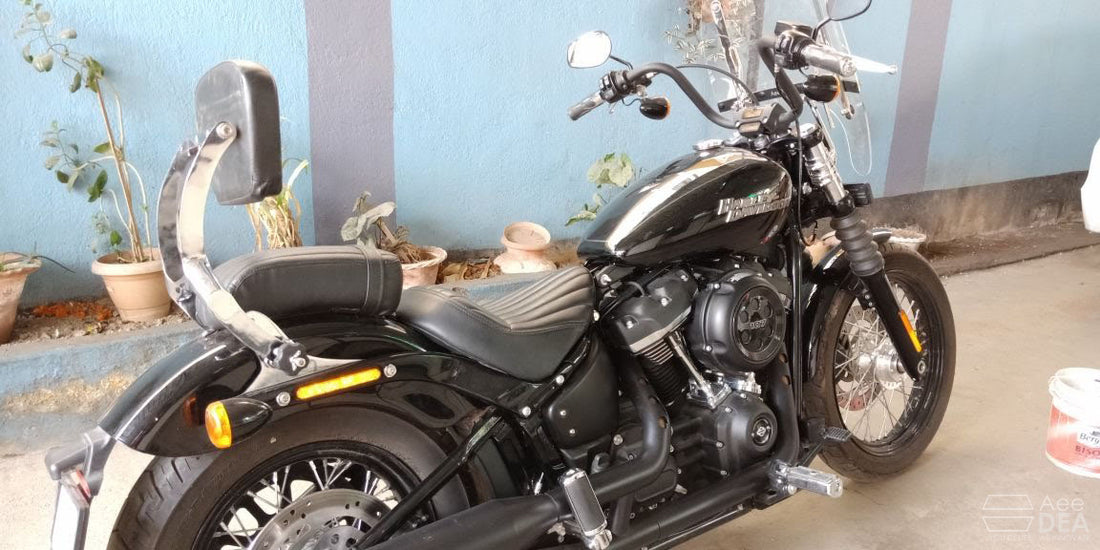 Street Bob 2018 – Rider Pillion Backrest