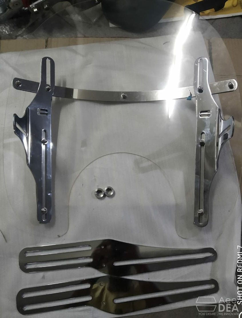 Fatboy 2018 – Fully Adjustable Windshield – Wide Type